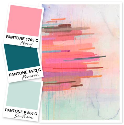 Sarah Hearts Pink Teal And Seafoam Color Palette