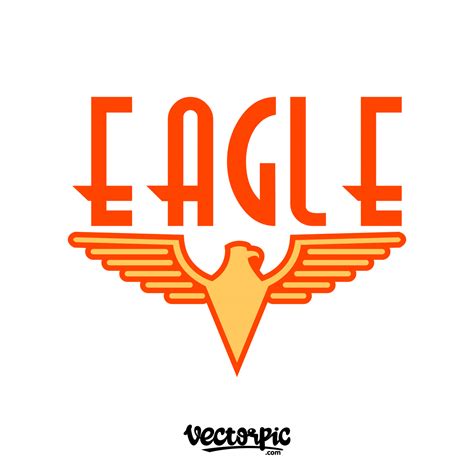 Simple Eagle Logo Free Vector