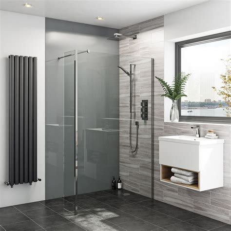 Zenolite Plus Ash Acrylic Shower Wall Panel 2440 X 1220