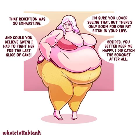 Grace WG by (WholeLottaBlank) : r/weightgainhentai