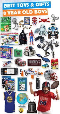 Gifts For 8 Year Old Boys [Best Toys for 2021]  8 year old boy, Toys