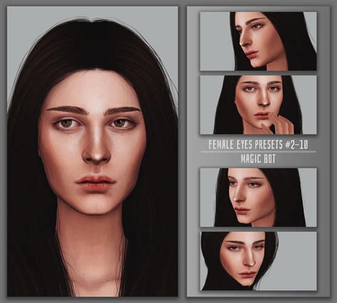 Black Sims Body Preset Cc Sims 4 3 Nose Presets For Your Female Sims