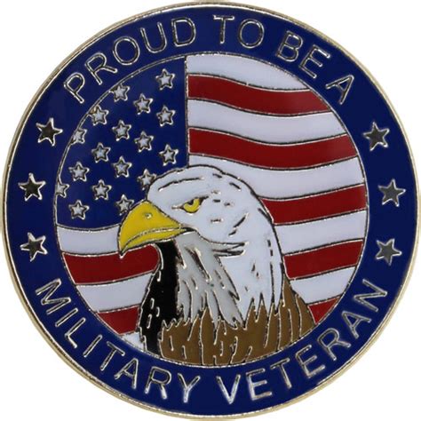 Buy Military Veterans Lapel Pin Flagline