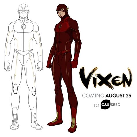 character model — flash by phil bourassa [ vixen ]