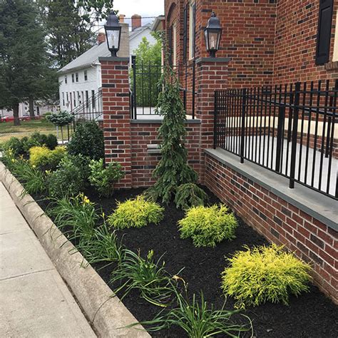 Commercial Building Landscaping Before And After Hattoys Commercial