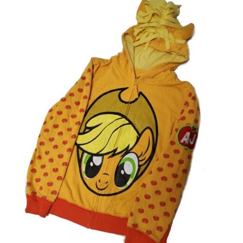 My Little Pony Girls Applejack Graphic Costume Hoodie Sweatshirt Ebay
