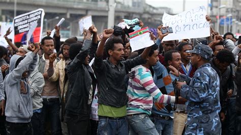 Opposition Rights Group Say Dozens Killed In Ethiopia Protests