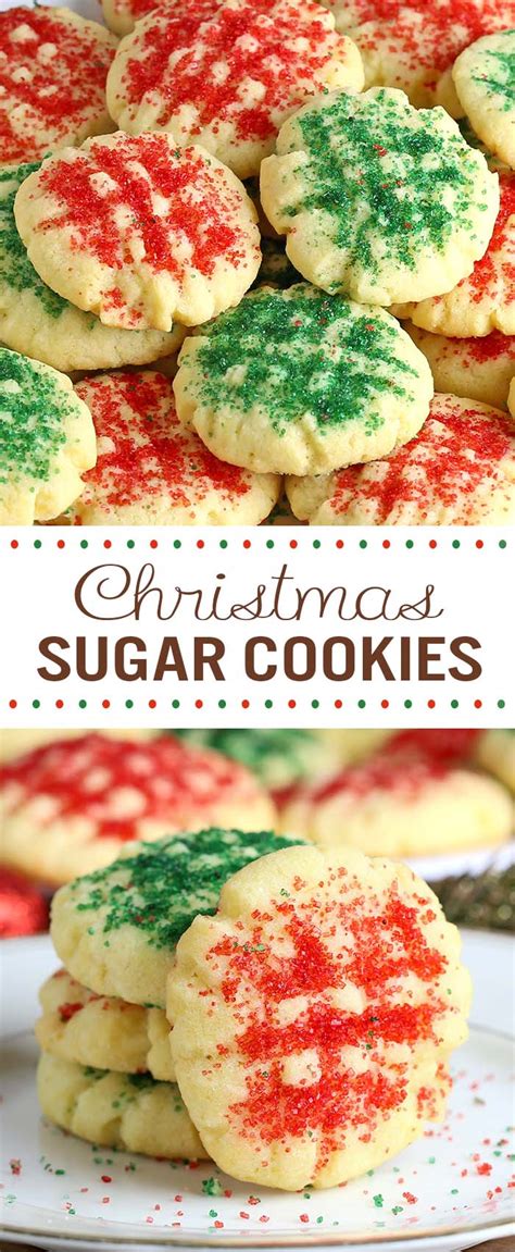 Look no further than this recipe. Christmas Sugar Cookies - Cakescottage