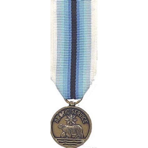 Mini Coast Guard Arctic Service Medal
