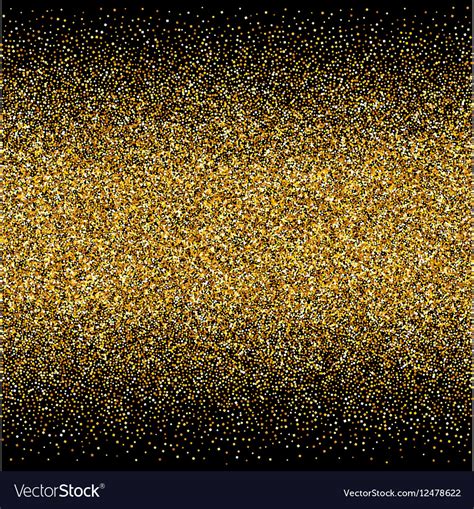 Background With Gold Gradients Texture On Black Vector Image