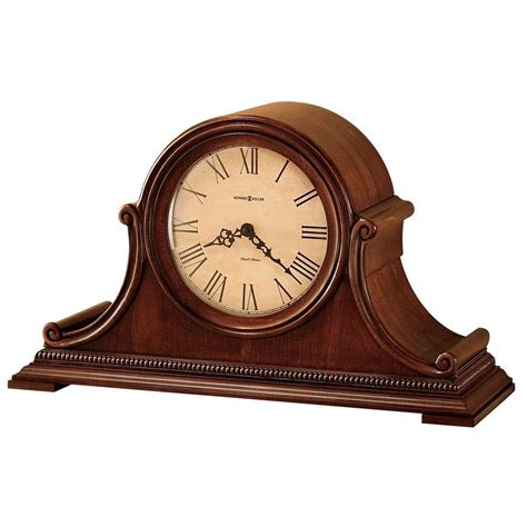 Enjoy The Classic Look Of This Old World Style Mantel Clock By Howard