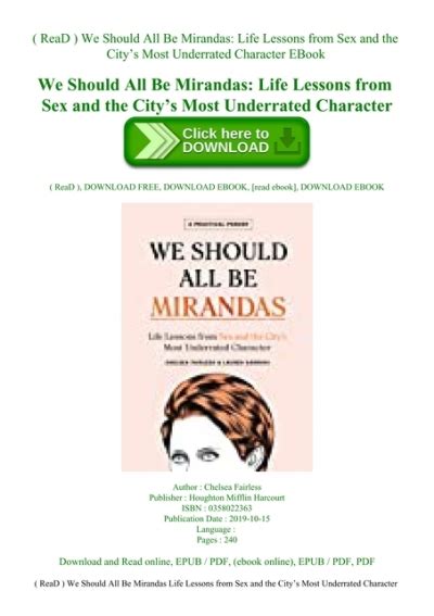 read we should all be mirandas life lessons from sex and the cityâ€™s most underrated character