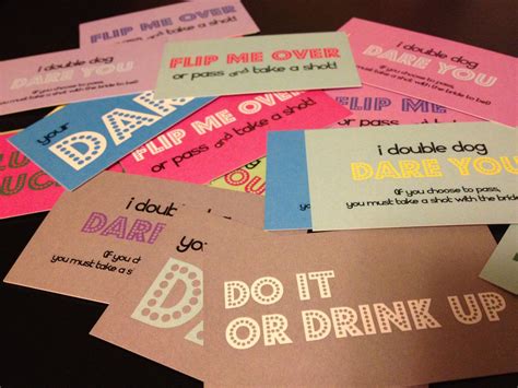 25 Dare Cards Bachelorette Party Pack Bachelorette Party Pack Bachelorette Party