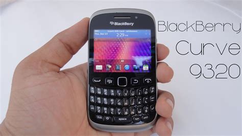 Blackberry Curve 9320 Quick Review Youtube