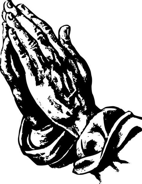 Hands Praying Graphic Transparent PNG StickPNG