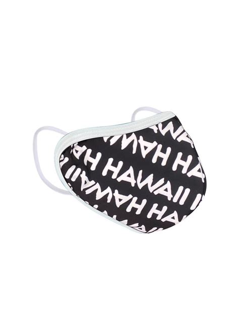 Layer Face Masks Hawaiian Aloha Print Hawaii All Over Design Etsy