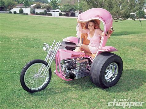 cool pink trike trike motorcycle custom trike trike