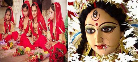 नवरात्रि में क्‍यों की जाती है कन्‍या पूजा क्‍या नौ देवियों के प्रतिबिंब रूप है navratri is