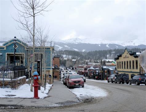 Breckenridge Colorado Main Street Foto Editorial Imagen De Recorrido