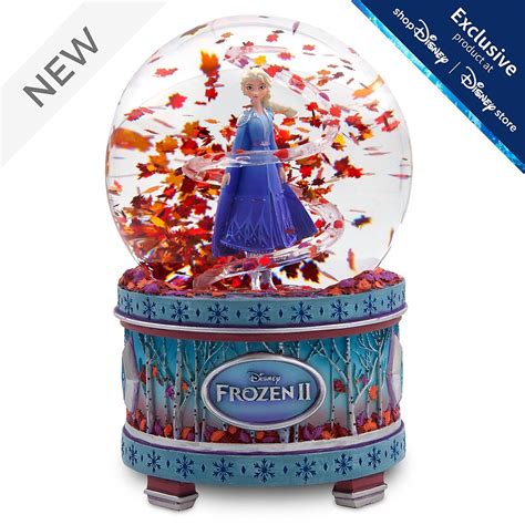 Disney Store Frozen 2 Musical Snow Globe Snow Globes Disney