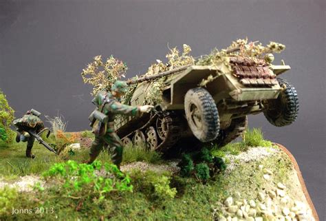Diorama Mit Sdkfz 2511 Ausf D 135 Zuviel Schwung