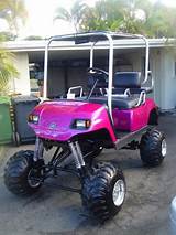 Photos of Lifted Gas Golf Carts For Sale