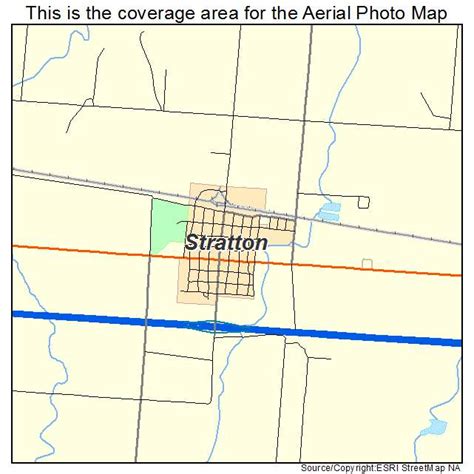 Aerial Photography Map Of Stratton Co Colorado