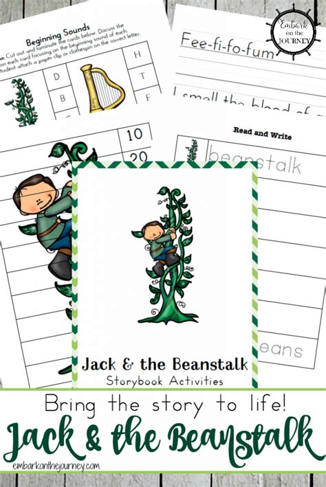 Jack And The Beanstalk Free Printables Printable Pack Early Reader