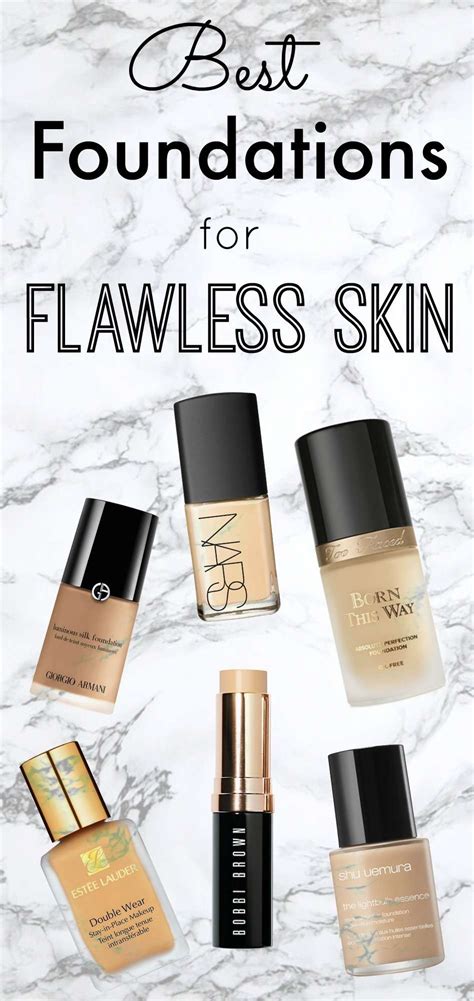 Tried And Tested The Best Foundations For Flawless Skin Helen Chik
