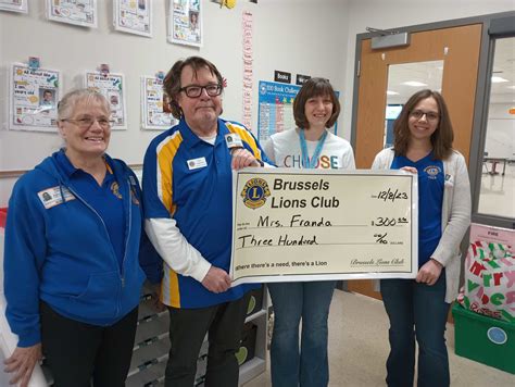 Lions Club Surprises Staff With Classroom Cash - Door County Pulse
