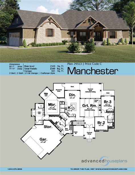 One Story Craftsman House Plans Benefits And Considerations House Plans