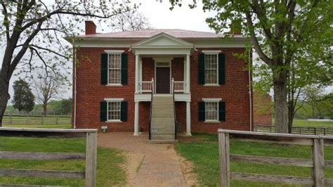 Mclean House In Appomattox On A Rainy Day In Spring Picture Of