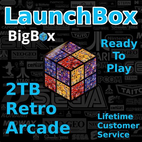 Launchboxbigbox 2tb Game System For Windows Pc Bigbox Etsy