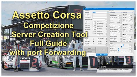 Assetto Corsa Competizione Server Creation Tool Guide Simple And