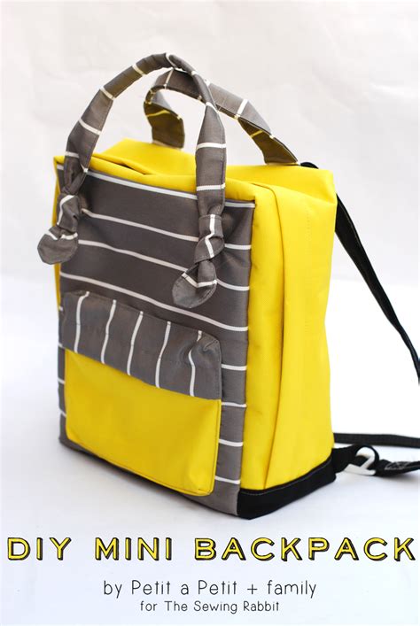 Diy Mini Backpack Sewing Video