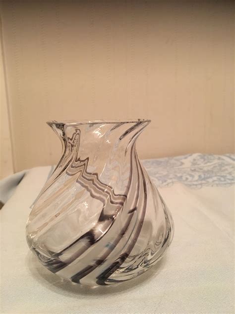Vintage Caithness Glass Posy Vase Etsy