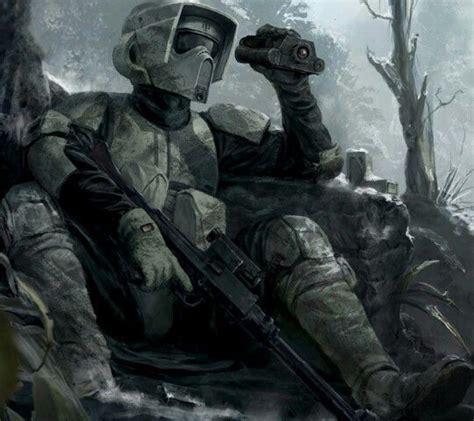 Imperial Scout Trooper Star Wars Art Star Wars Wallpaper Star Wars