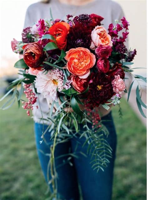 Reds Oranges Pinks And Greens My Dream Bouquet Diy Bouquet Mariage