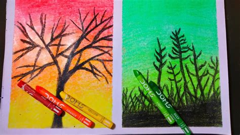 How To Make Simple Drawing With Wax Crayons Doms Crayons Crayon