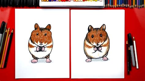 How To Draw A Realistic Hamster Art For Kids Hub