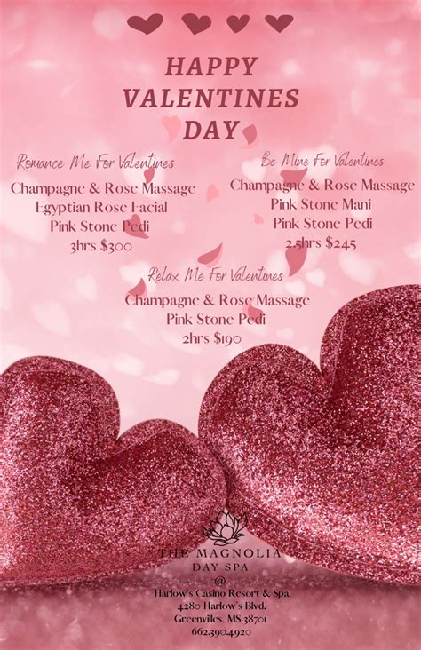 Magnolia Day Spa Announces Valentines Day Specials