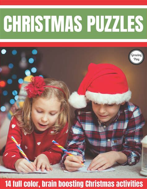 Christmas Puzzles Packet Growing Play