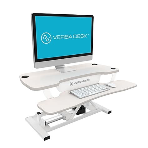 Versadesk Powerpro Standing Desk Riser 40 Length Electric Sit To