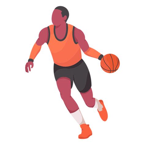Basketball Player Flat Png Image Download As Svg Vector Transparent