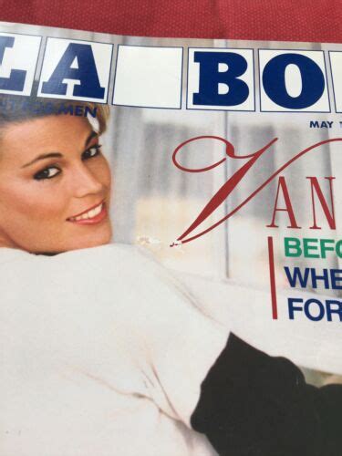 Mavin Playboy Magazine May 1987 Vanna White Before Wheel Of Fortune