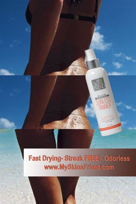 Tan Evenly And Safely Overnight With Organic Sunless Tanner Odorless Fast Drying Streak Free