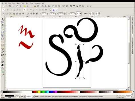 Inkscape Spiro And Paths Letters Maybe 7fps YouTube