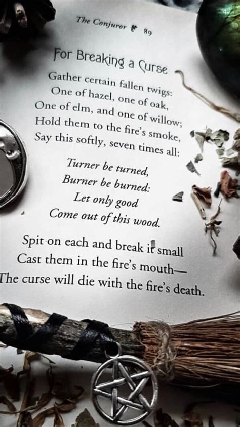 Spell For Breaking A Curse Banishing Spell Curse Spells Wiccan