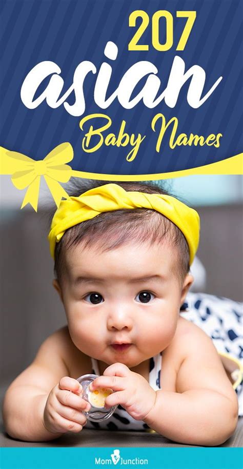 207 Adorable Asian Baby Names For Girls And Boys You Would Want To