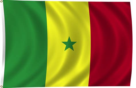 Flag Of Senegal 2011 Clippix Etc Educational Photos For Students